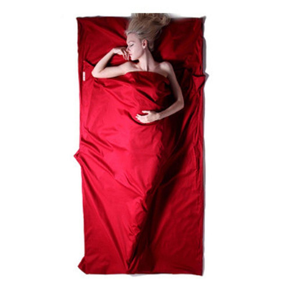 75*210cm Ultralight Sleeping Bag Folding Lightweight Travel Sleep Liner Sheet Septum Polyester Travel Sleeping Bag