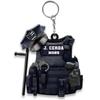 Gift Keychain Ornament Acrylic Flat Backpack Charm Key Ring