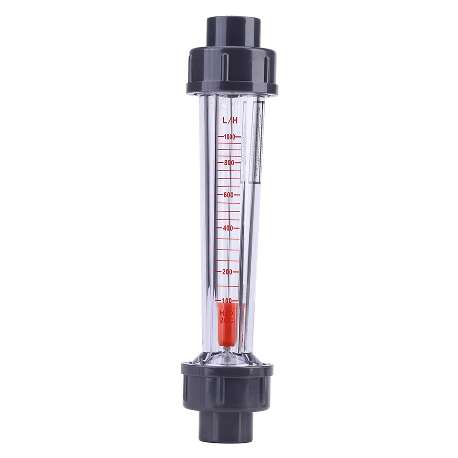 

Plastic Tube Type 100‑1000L H Water Flow Meter Flowmeter LZS‑15D білий