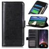 For Xiaomi Poco C75 4G/Redmi 14R 5G/14C 4G Case Crazy Horse Texture PU Leather Phone Stand Cover
