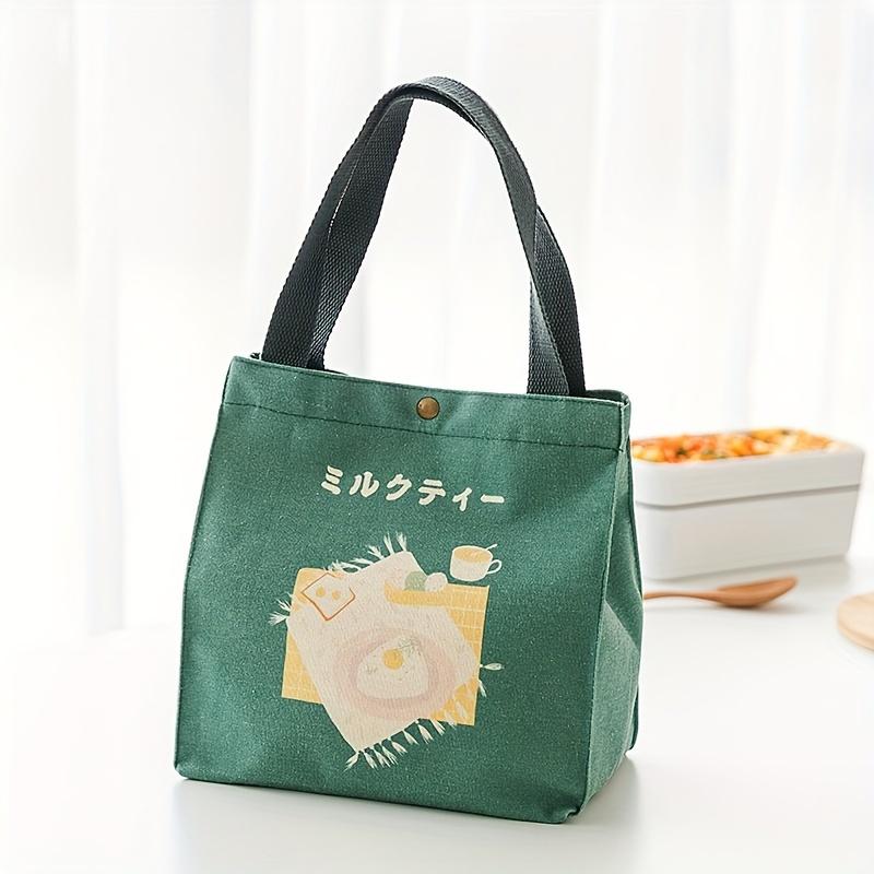 

Tote Bag Large Capacity, Lunch Bag Perfect for Travel, Shopping, and Work Ideal Gift for Mother s Day, Teacher s Day, or Special Occasions зелений