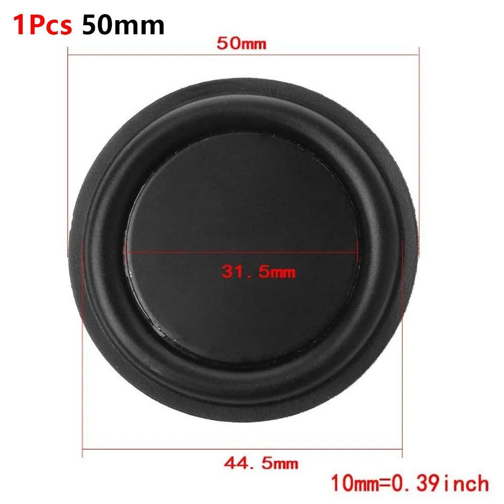 1/2Pcs Rubber Bass Radiator Subwoofer Passive Radiator New Bass Woofers