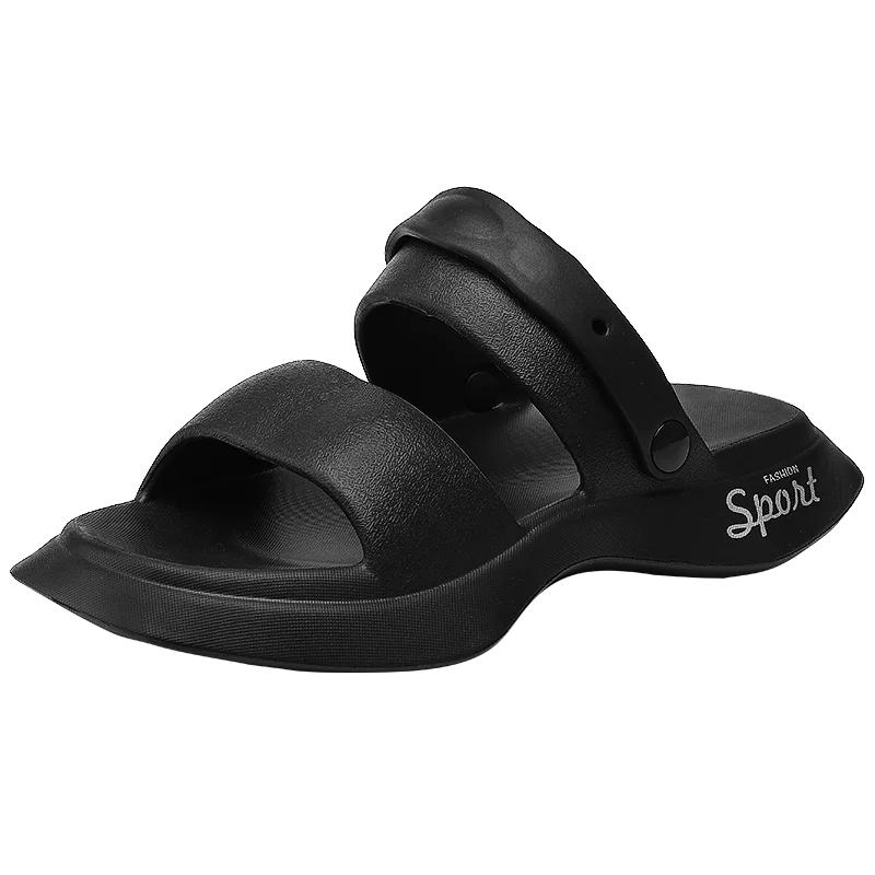 Design Outdoor Sandals Beach Casual Shoes Soft Slides Women Flip-flops Indoor Slippers High Quality 2025 Summer Men Slippers