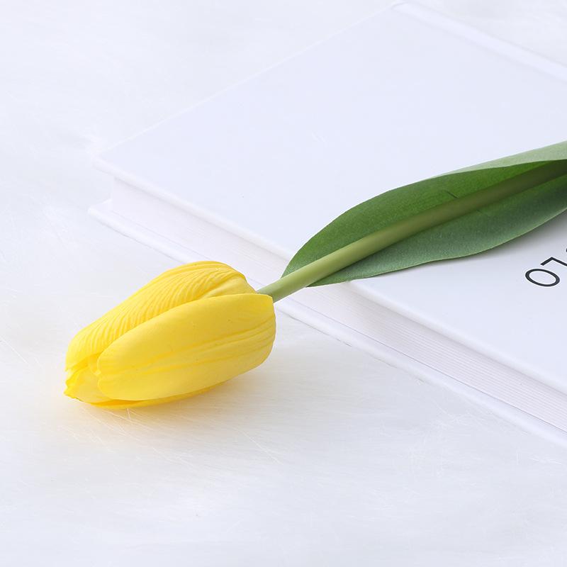 Simulation Feel Moisturizing Tulip Fake Flower Home Decoration Simulation Flower Wedding Table Floral Art