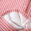 Velvet Thickened Women's Plaid Pajama Set – Warm Long Sleeve for Autumn/Winter, Suitable for Indoor/Outdoor Wear.