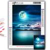 Full 5D Diy Diamond Painting Moon Art 5D Diamond Painting