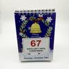 100 Day Christmas Countdown Calendar 2025 Festive Desktop Calendar Christmas Tear Off Countdown Desk Calendar