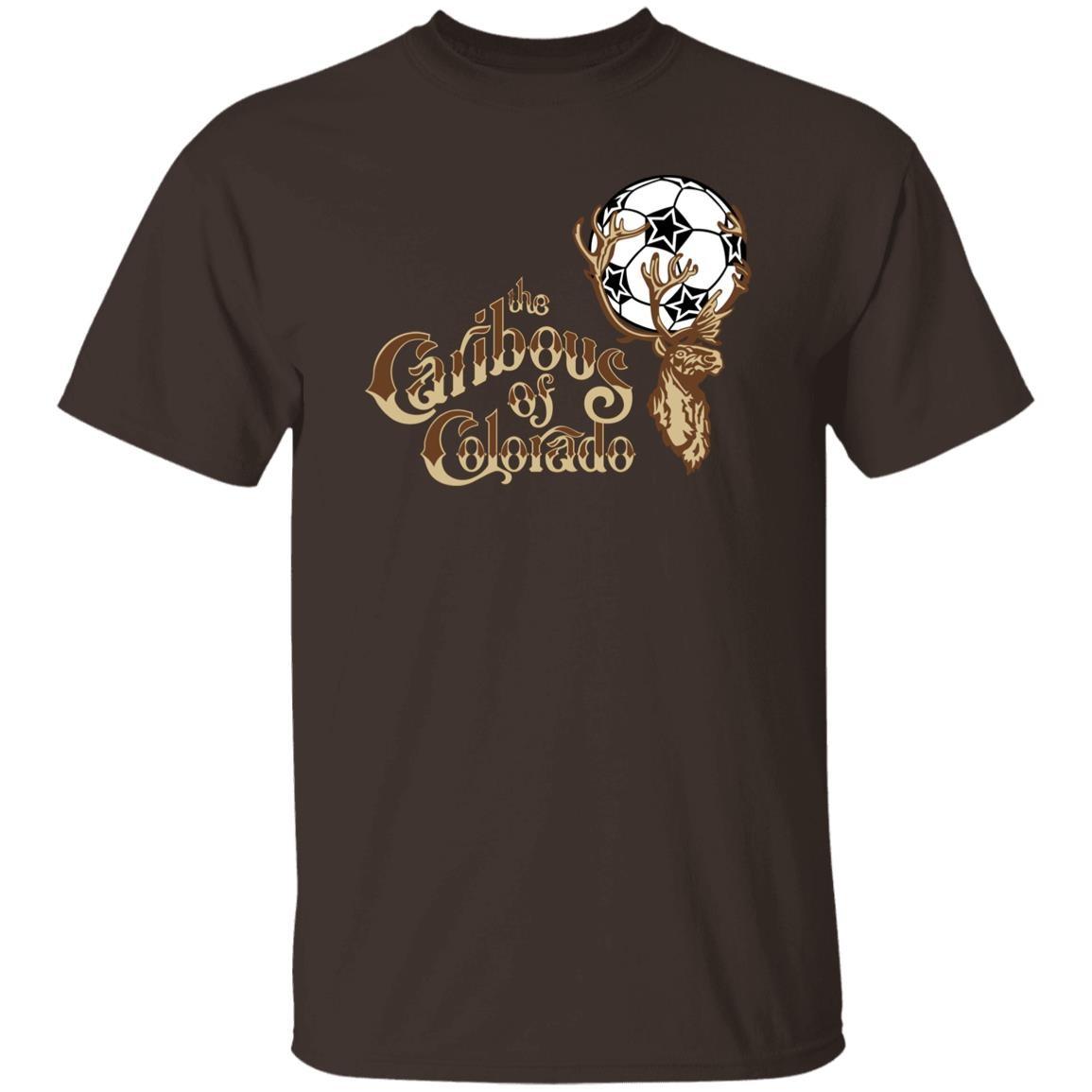 Colorado Caribous T-shirt Classic NASL Soccer L