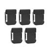 5Pcs Lithium Battery Storage Rack Shelf Bracket Belt Slot for Makita 18V Fixing Devices