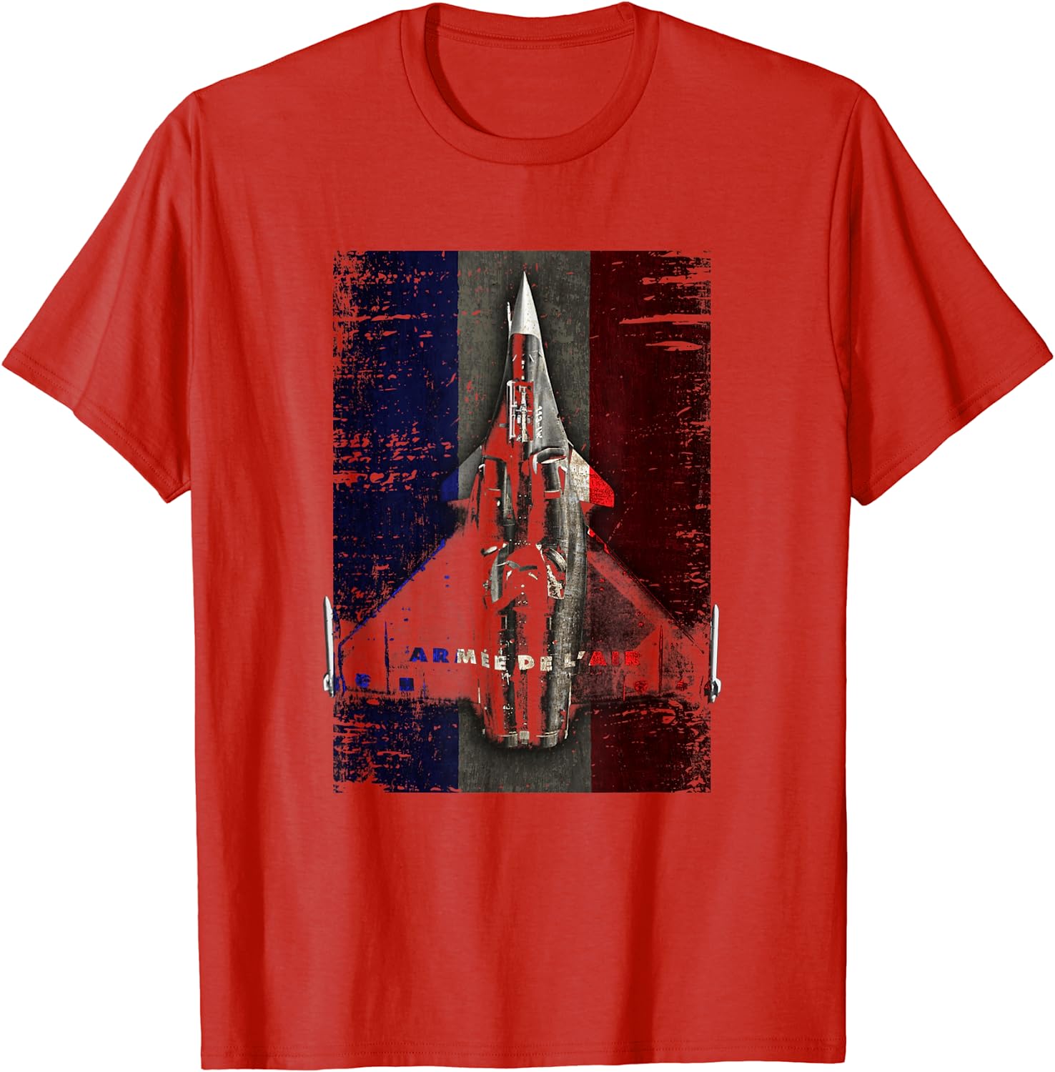 

Rafale 2000 French Fighter Flag of France Men TShirt Short Sleeve Casual Cotton ONeck Summer T Shirt S