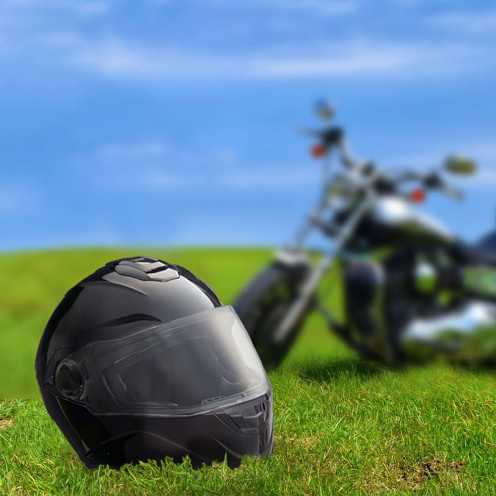 Value for Money and Yamashiro Helmet Motorcycle Helmet with Inner Matte M Size Fits All Removable Asian [YH Series Trust] YH-003 Full-Face Visor,