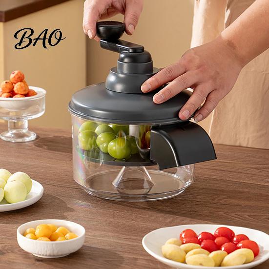 Manual Fruit Skinning Tool Hand-cranked Peeler Machine, Stainless Steel Five-blade Design, Small Processing Skin Remover for Cherry Tomatoes Grapes