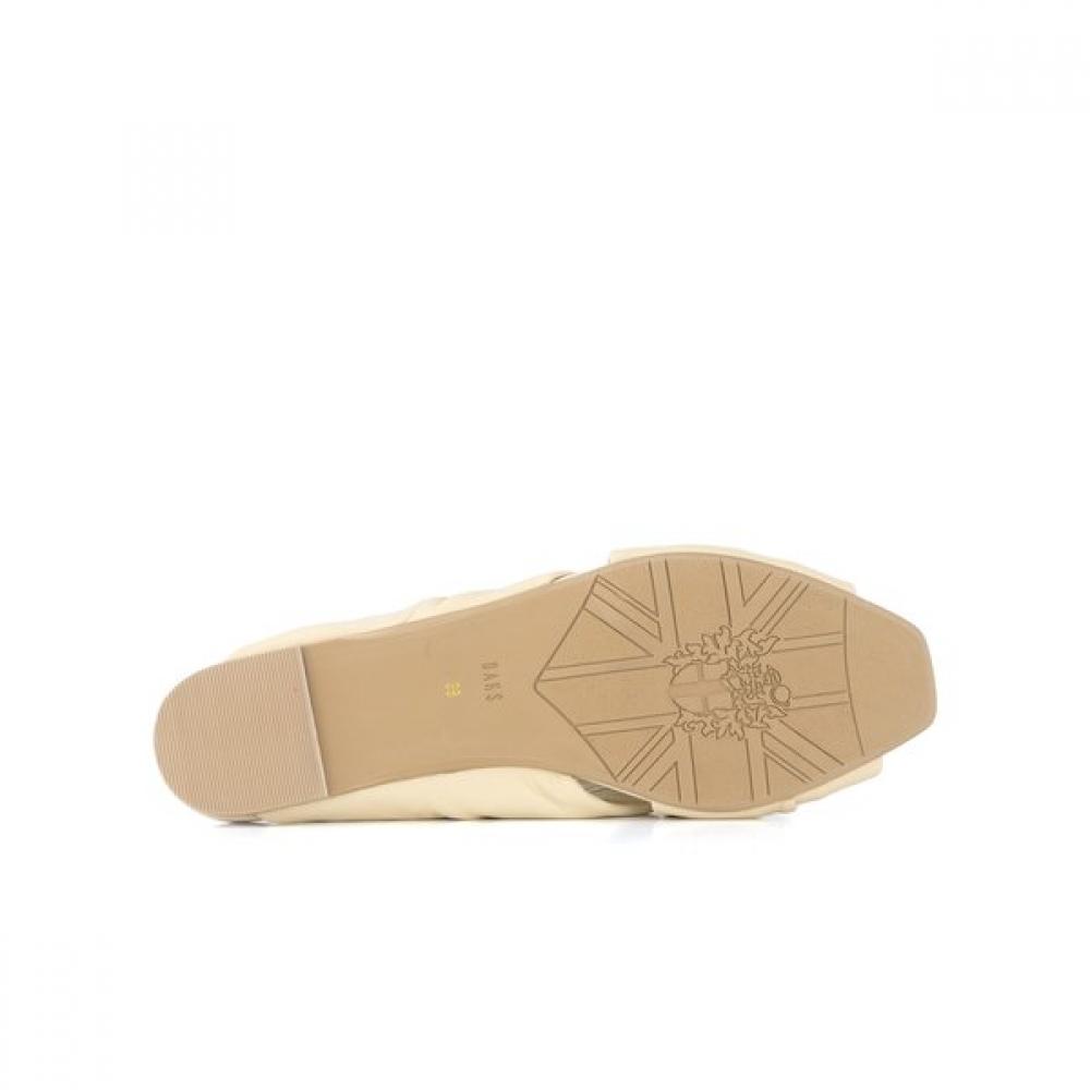 DakS Women S Open Toe Slip Mule Sandal Dld206 Ivory