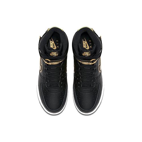 Nike Air Force 1 High Nba Black Metallic Gold AV3938-001