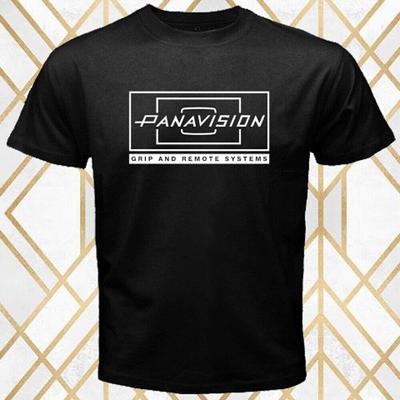Panavision Cameras And Lenses Logo Black Unisex T-Shirt