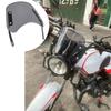 Universal 6.5-9.45 Inch Adjustable Motorcycle Headlight Windscreen Wind Deflector For Harley Honda Yamaha Accessories