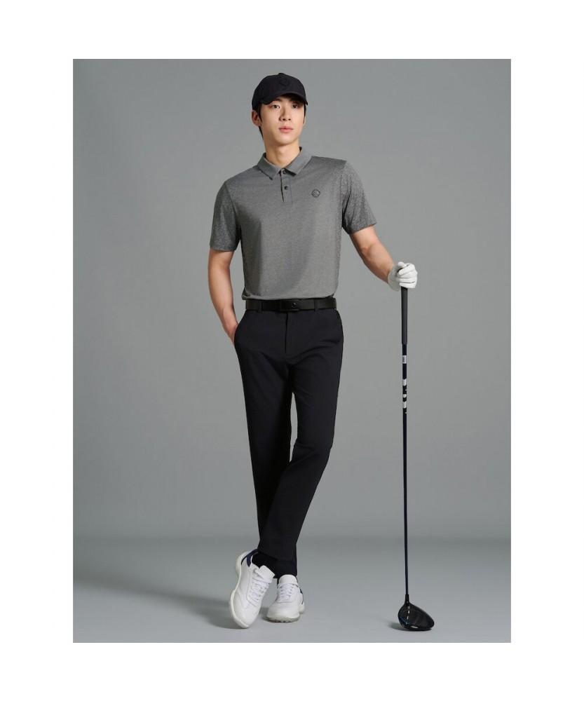 BEANPOLE GOLF [B_Under] Men'S Gradient Symbol Pattern Short Sleeve T-Shirt - Gray