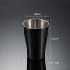 304 Stainless Steel Pint Cup Cold Drink Cup Titanium-plated Gold PVD Beer Mug Ins Industrial Wind Lid