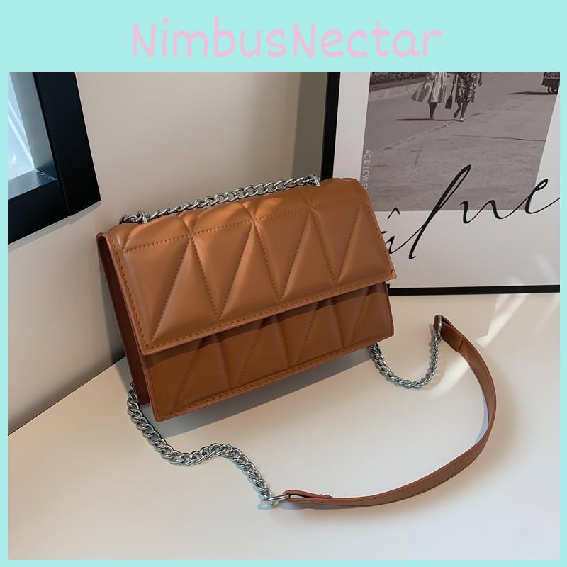 New Arrival Mini Shoulder Bag 2022 Fashion Korean Style Quilted Chain Embroidery Crossbody Bag