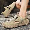 Men's Oversized Sandals, Breathable Outdoor Casual Sports Shoes Hiking Shoes Hiking Shoes