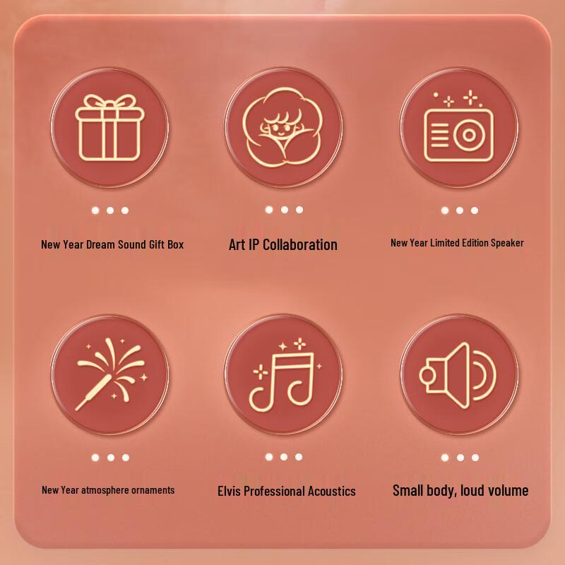 Mao Wang Little Prince OTR Bluetooth Speaker New Year Gift Set