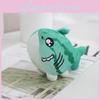 Adorable Green Plush Shark Toy Soft And Cuddly Stuffed Animal Perfect Gift
