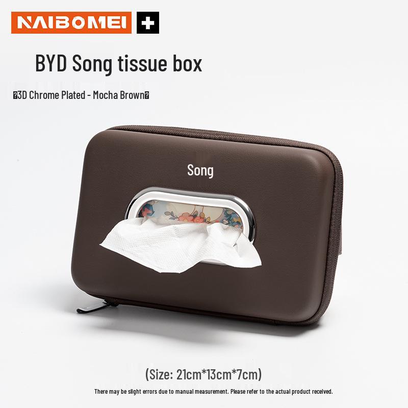 BYD Song Pro/Plus Car Tissue Box for Seat Back or Armrest