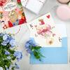 PATIKIL 150-Piece Set Pure Cotton Watercolor Cards 140lb/300 GS M Postcards with Envelopes for Art, Painting, Creative, Thank You Notes 4x6 Inch