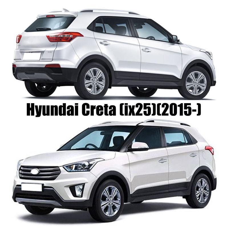 For Hyundai Creta Ix25 2015 2016-2019 Chrome Cup Drink Holder Cover Center Console Gear Trim Surround Frame Molding Garnish Matt