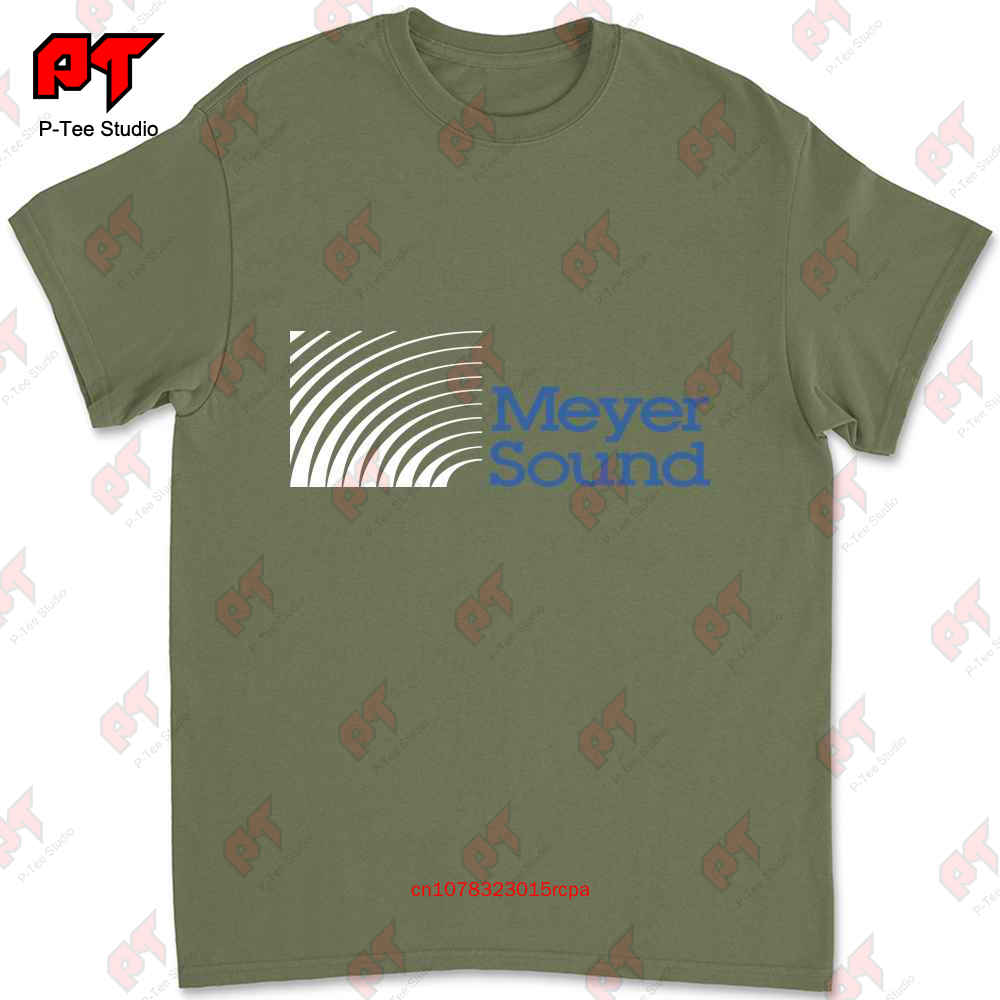 New UnisexS T Shirt Meyer Sound Thinking Logo Usa Size WomenS UDFD