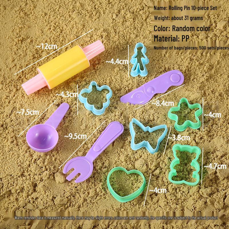 Space Toy Sand and Clay Molds Set - Includes Play Dough, Super Light, and Crystal Clay Molds with Tools