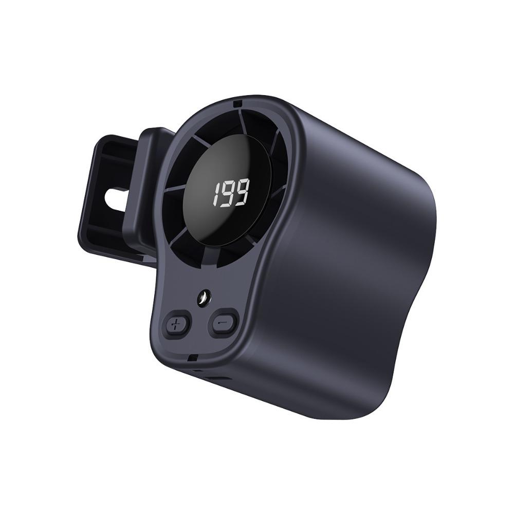 

USB Charging Waist Clip Fan 199 Wind Speed Settings Car Clip on Fan For Outdoor&Office серый