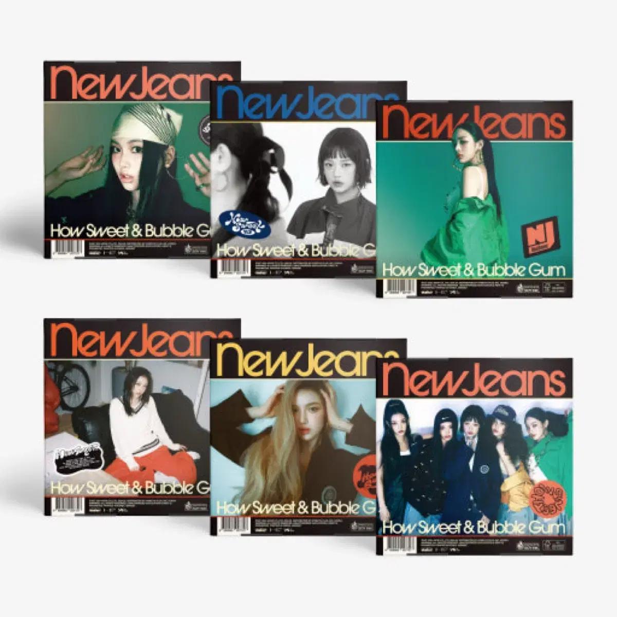 

NewJeans Сладкий стандартный набор