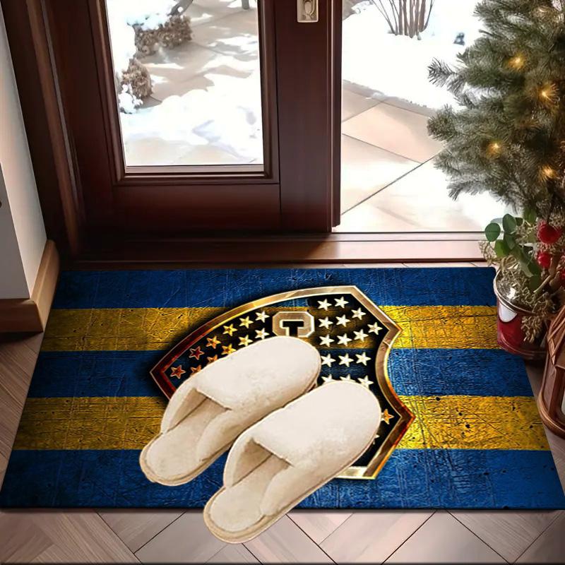 Boca Football Club Printed Area Rug for Office, Chair Rug, Decorative Carpet Floor Mat, Large Size Fan gifts Christmas gifts
