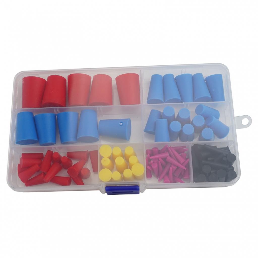 Sleek Design Silicone Rubber Tapered Kit of 110120Pcs Ready to Use
