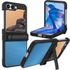 Suitable for Samsung ZFlip6 Mobile Phone Case Folding Screen PC Full Inclusive Protective Case Split Up and Down