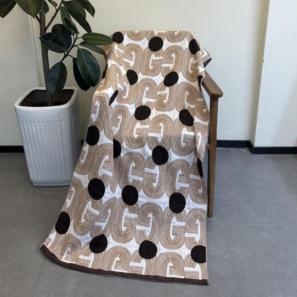 New Soft Ethnic Style Sun God Cotton Bath Towel - Skin-friendly & Absorbent