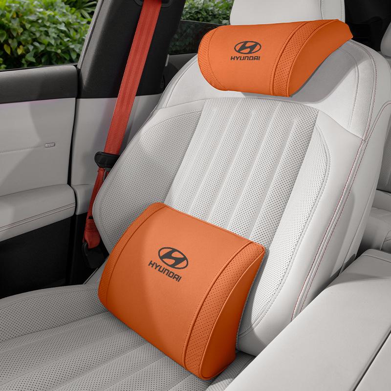 Fits Hyundai ix35, ix25, Elantra, Mingtu, and Langdong car seat headrests and neck supports.