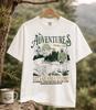 Adventure Mountains Shirt, Hiking Trail Graphic Tee, Outdoor Explorer Apparel, National Park Hiking Gift, Nature Lover Mountain Shirt