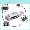 Sleek And Compact 4 In 1 Usb Card Reader Multi-functional Sd Tf Ms M2 For Computers