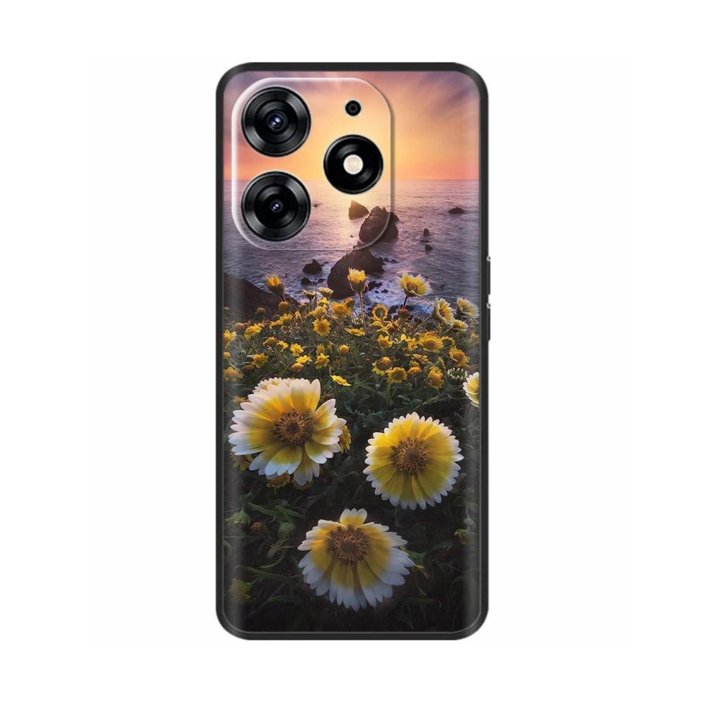 Pro pouzdro na telefon Tecno Spark 10 Pro Módní měkký tekutý silikonový zadní kryt Pro Tecno Spark 10 10C Spark10 5G pouzdro Spark10C Fundas