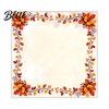 Maple Leaf Window Stickers Harvest Festival Static Glass Sticker Autumn Clings with Leaves Sunflowers And Reusable Seasonal Decor Berries Prints PVC