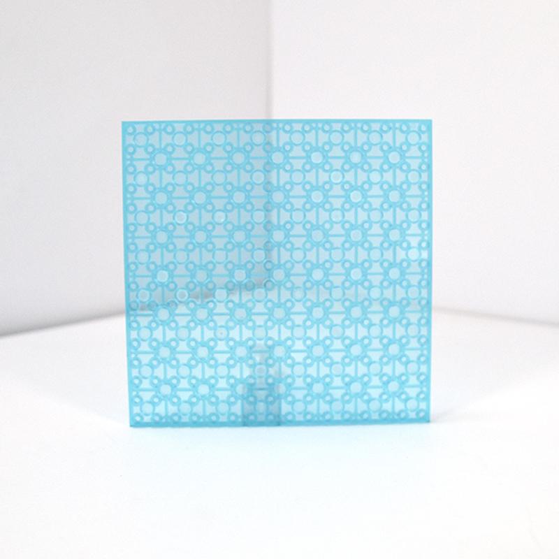 

1Pc 16x16 Dots Double-Sided Base Plate High Transparent Base Plate ideal for Construction Bricks Playthings Kid City Plates Plastic Material Bricks