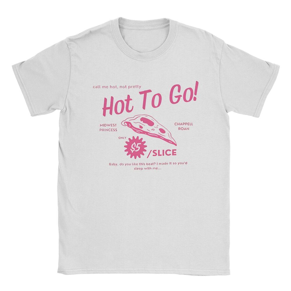 Novelty Chappell Roan Midwest Princess T-Shirts for Men Round Neck 100% Cotton T Shirts Cool Singer Short Sleeve Tees Summer