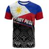 Stampa 3D Filippine Emblema Filippino T-shirt Stili Tribali Filippine Magliette Grafiche Moda Bambino Maniche Corte Vintage