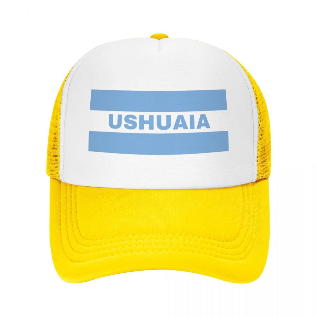 Ushuaia City In Argentina Flag Baseball Cap Streetwear Fishing Caps Fishing Hat Hat For Man Women'S