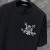 8931 CHROME HEARTS 2026 Summer New High Quality Cotton Round Neck Loose Large Size Men's and Women's T-shirt Couple T-shirt