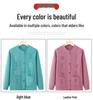 Women's Spring & Autumn Knit Cardigan for Middle-Aged & Elderly