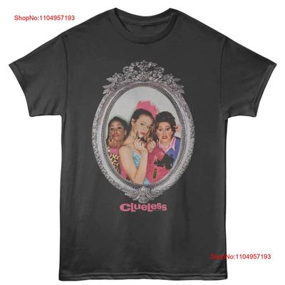 Clueless Movie Cher Dionne Tai Makeup Framed Mirror Mens T Shirt Vintage Washed Top For Everyday Wear Slightly Soft Unisex