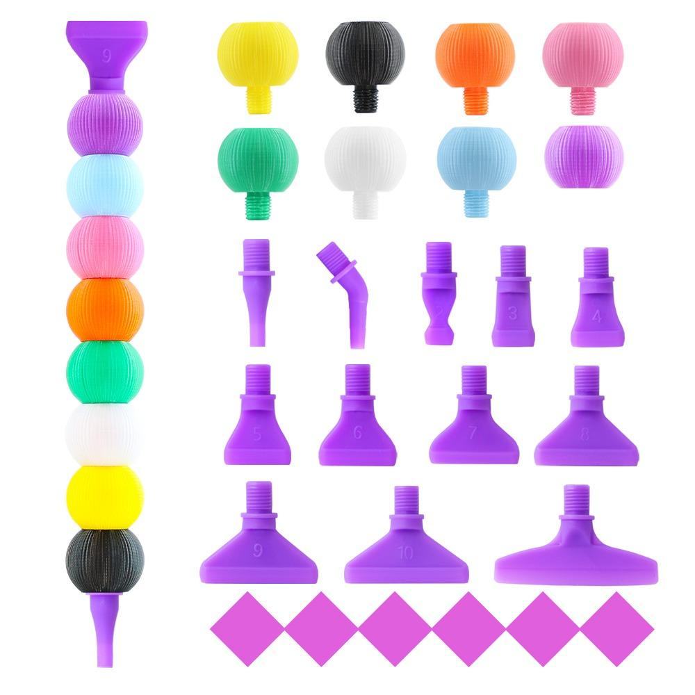 Replacement Pen Heads 5D Diamond Painting Pen Kit DIY Craft Embroidery Diamond Painting Tool Screw Thread Tips